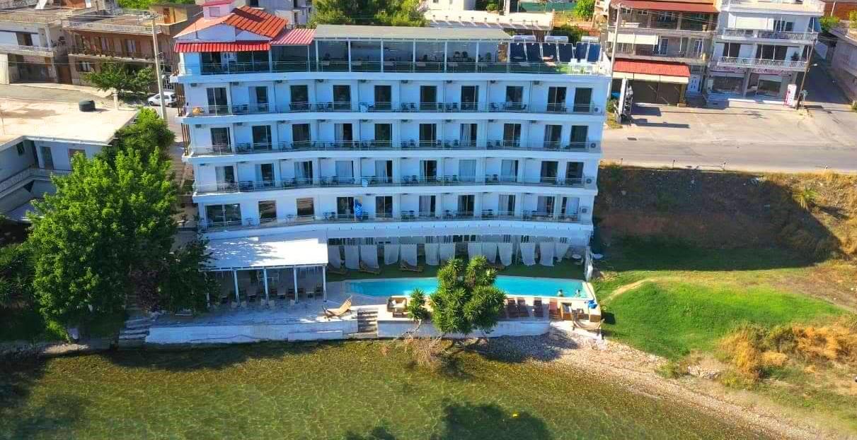 Porto Evia Boutique Hotel Amarynthos Bagian luar foto