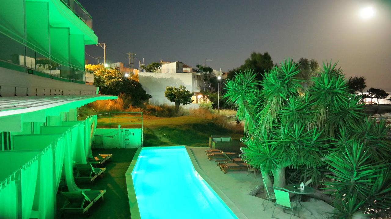 Porto Evia Boutique Hotel Amarynthos Bagian luar foto